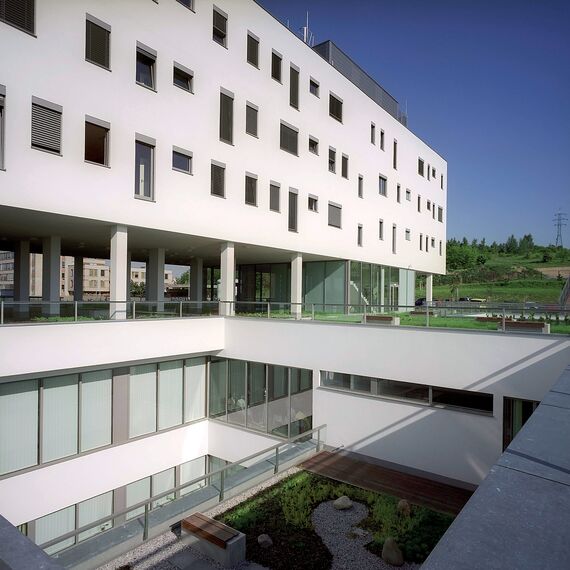 ConceptWall 50 Façades - Plzeň University Hospital located in Pilsen, Czech Republic